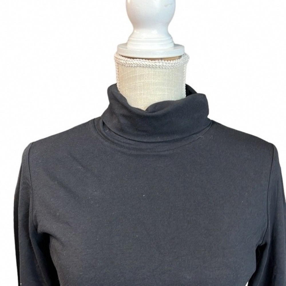 Classic Black Turtleneck Women's Sweater